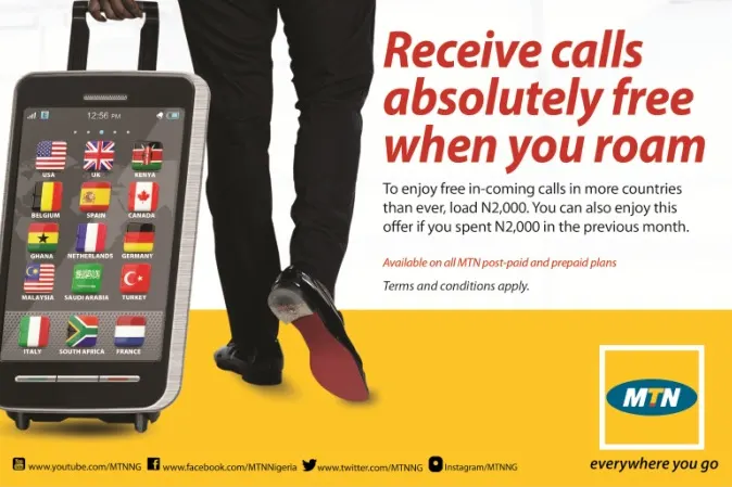 How to use MTN free incoming minutes