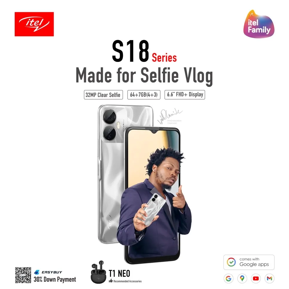 itel S18 price in Nigeria and specs